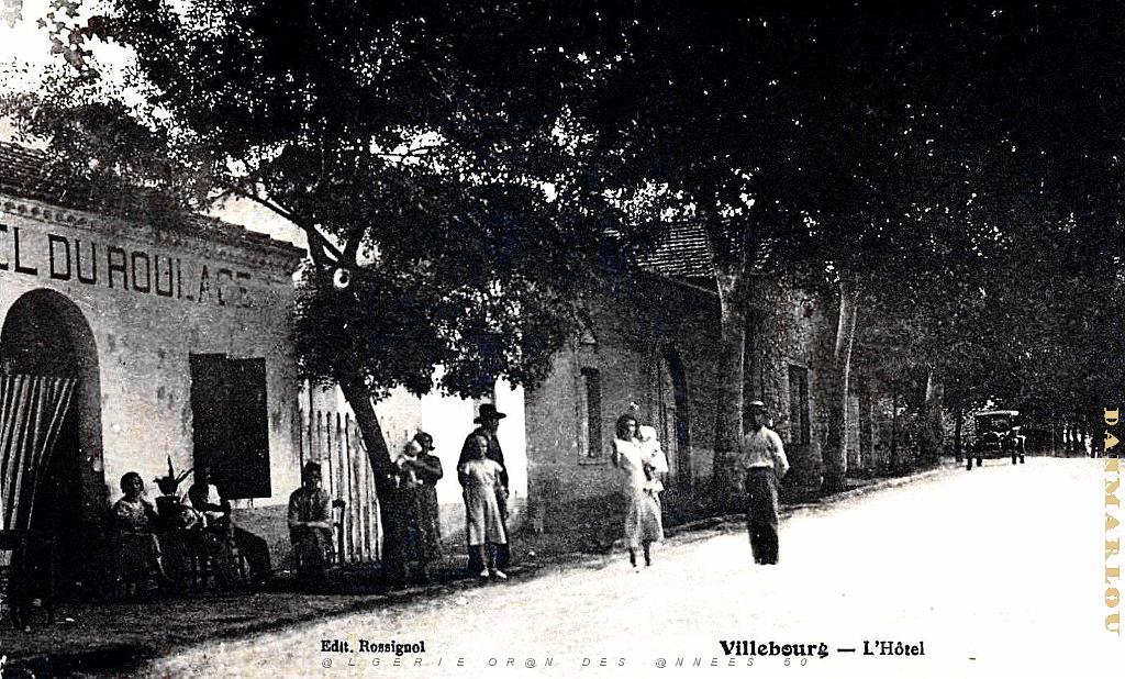 VILLEBOURG - TENES - HOTEL DU ROULAGE - 1937.jpg